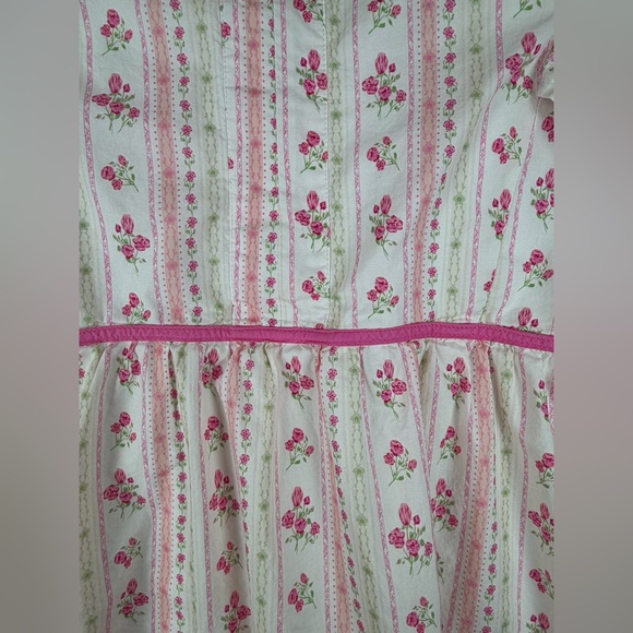 SHOP THE MINT Girls At This Time Light Pink Floral Dress - 10-12Y - Picture 3 of 4